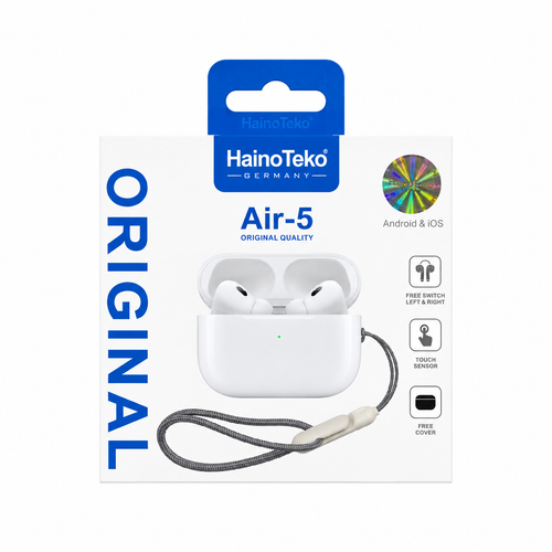 هندزفری بلوتوثی هاینو تکو Haino Teko مدل Air-5 با کیفیت و اقتصادی