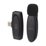 میکروفون یقه ای بی سیم بیوا Biva مدل WM-01 درگاه Type-C با کیفیت و خوش ساخت