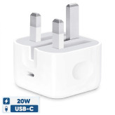 آداپتور شارژر اپل Apple 20W سه پین مدل B/A (درجه ۱) اصلی 100% باکیفیت و خیال راحت