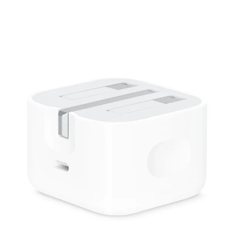 آداپتور شارژر اپل Apple 20W سه پین مدل B/A (درجه ۲) اصلی بدون دردسر