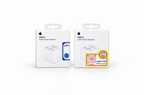 آداپتور شارژر اپل Apple 20W سه پین مدل B/A (درجه ۱) اصلی 100% باکیفیت و خیال راحت