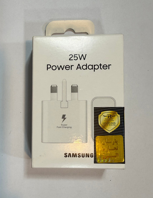 آداپتور شارژر سامسونگ Samsung ۲۵W (درجه ۲) سه پین اصلی ویتنام بدون دردسر