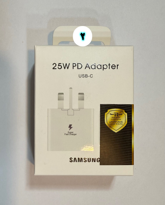 آداپتور شارژر سامسونگ Samsung ۲۵W (درجه ۳) سه پین ویتنام اقتصادی و کارآمد