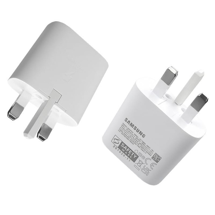 آداپتور شارژر سامسونگ Samsung ۲۵W (درجه ۴) سه پین ویتنام قیمت پایین و کار راه انداز