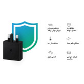 آداپتور شارژر سامسونگ Samsung 45W (درجه ۱) سه پین اصلی ۱۰۰٪ ویتنام باکیفیت و خیالراحت